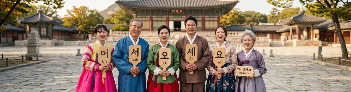 우리의 진심이 담긴 따뜻한 인사 어서오세요!