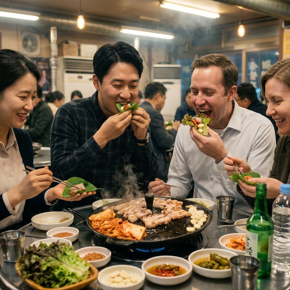 식사하셨어요? 함께 식사하시죠!